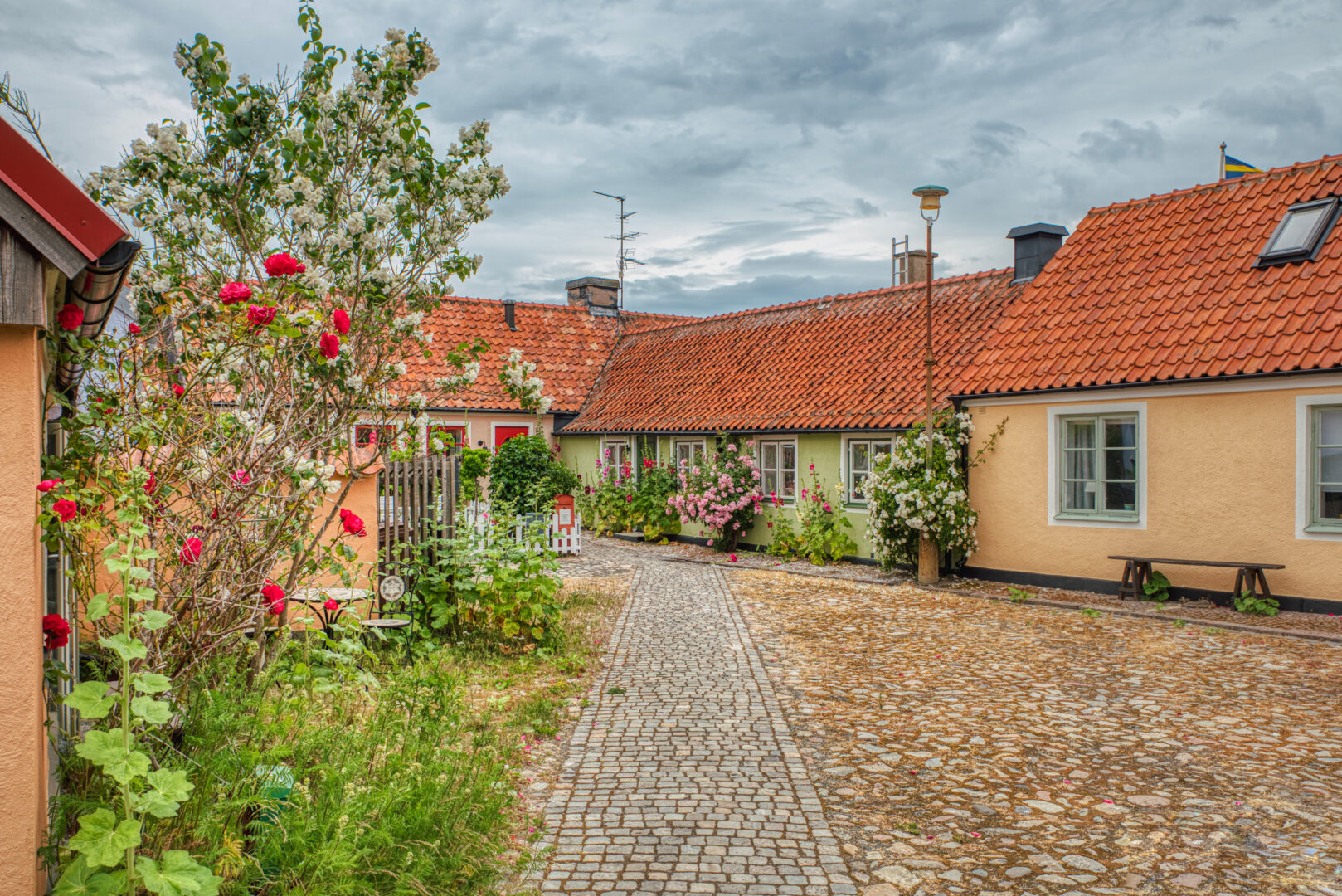 Simrishamn i Sverige